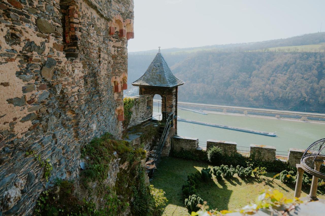Burg Gutenfels Kaub Buitenkant foto